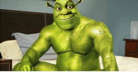 naked shrek